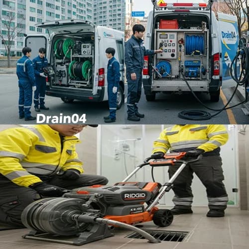 수원 이목동 싱크대막힘 뚫어 작업... 장안구 빌라