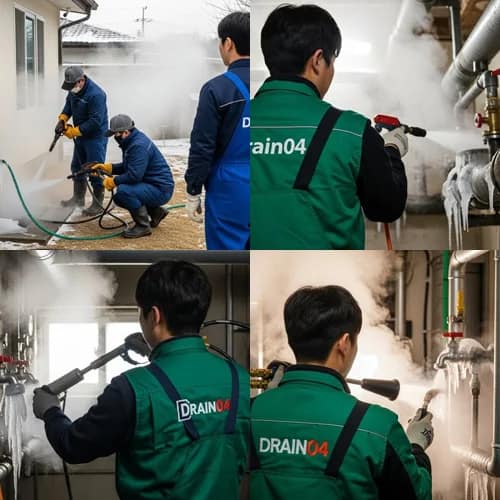 매향동 언 수도 녹임 해빙 업체 겨울철 동파 긴급 해결