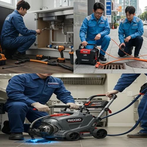 잦은 막힘의 근본 원인, 장지동 싱크대 막힘 배수구