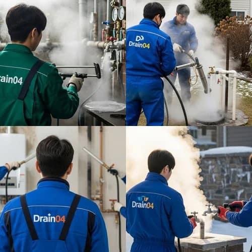 고색동 수도 얼었을때 동파 녹임 해빙 꽁꽁 언 수도관 완벽 해빙