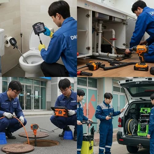 팔달구 하수구 막힘 업체 인계동화서동 빌라 층 역류 해결