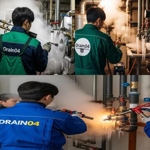 장안구 언 수도 녹임 해빙 업체 꽁꽁 언 수도관 완벽 해빙