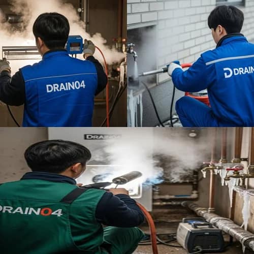 장안구 언 수도 녹임 해빙 업체 꽁꽁 언 수도관 완벽 해빙