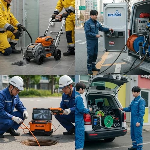 평동 하수구 막힘 업체 공구상가 식당 기름때 제거