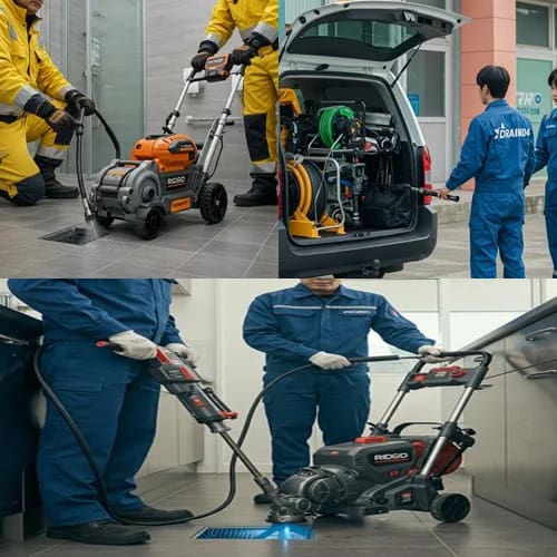 전원주택 배관 막힘 해결 당수동 하수구 뚫음 하수도