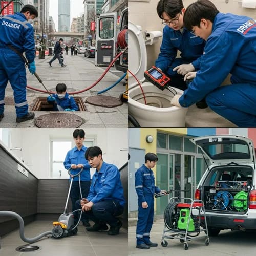 전원주택 배관 막힘 해결 당수동 하수구 뚫음 하수도